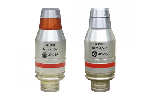 40 mm RLV-CS-1 and RLV-CS-2 CS Gas Grenade Launcher Rounds