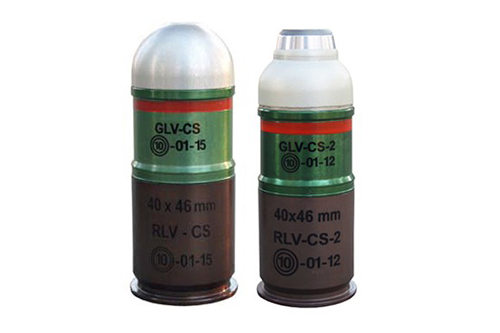 40x46 mm RLV-CS CS Gas Grenade Launcher Rounds