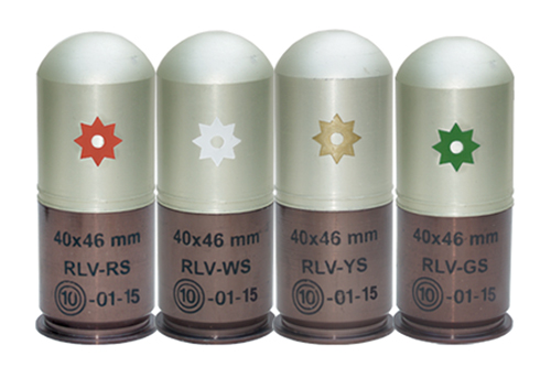 40 mm RLV-ILL Illumination Grenade Launcher Rounds